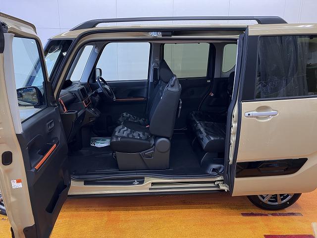 タントファンクロスサポカーSワイド適合 ミラクルオープンドア 両側オートスライドドア 電動パーキングブレーキ ステアリングスイッチ シートヒーター コーナーセンサー Pスタート キーフリー(神奈川県)の中古車