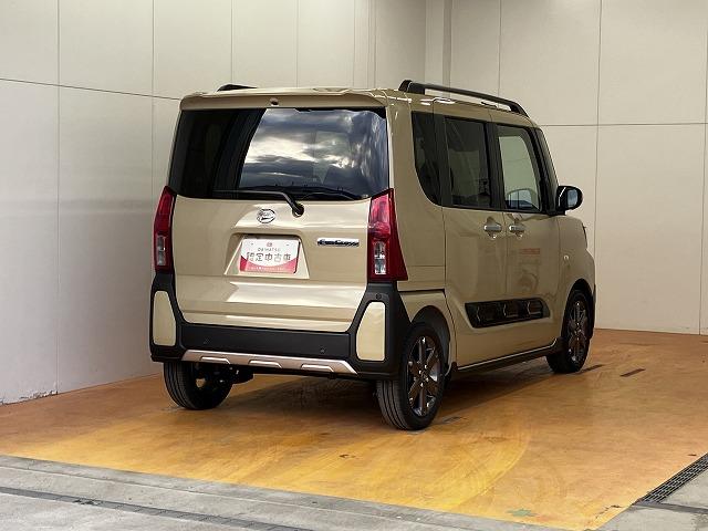 タントファンクロスターボリミテッドサポカーＳワイド適合　ミラクルオープンドア　両側オートスライドドア　パノラマモニター対応　全車速追従機能付ＡＣＣ　電動パーキングブレーキ　ステアリングスイッチ　シートヒーター　コーナーセンサー（神奈川県）の中古車