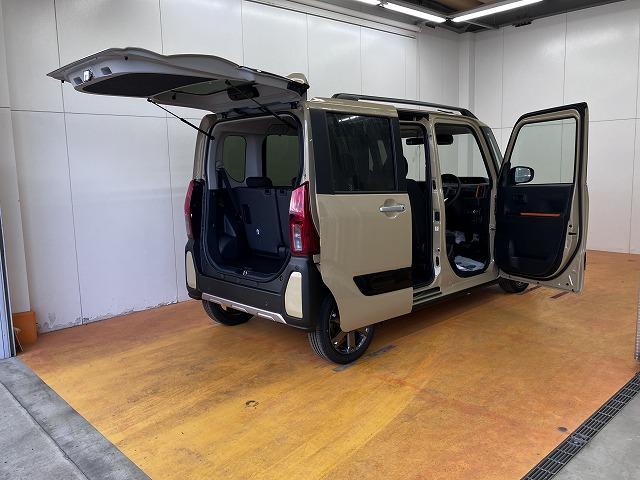 タントファンクロスターボリミテッドサポカーＳワイド適合　ミラクルオープンドア　両側オートスライドドア　パノラマモニター対応　全車速追従機能付ＡＣＣ　電動パーキングブレーキ　ステアリングスイッチ　シートヒーター　コーナーセンサー（神奈川県）の中古車