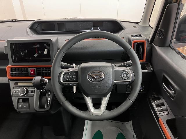 タントファンクロスターボリミテッドサポカーＳワイド適合　ミラクルオープンドア　両側オートスライドドア　パノラマモニター対応　全車速追従機能付ＡＣＣ　電動パーキングブレーキ　ステアリングスイッチ　シートヒーター　コーナーセンサー（神奈川県）の中古車