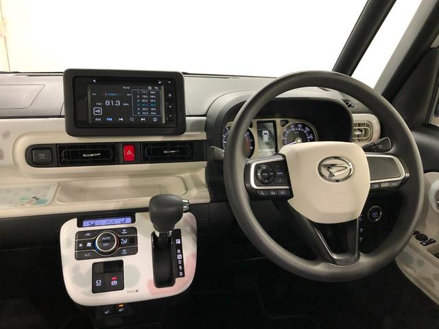 ムーヴキャンバスストライプスＧ　走行２８８３キロ／夢国ストライプ／マット１年保証距離無制限　走行距離２８８３キロ　ディスプレイオーディオ　パノラマモニター　純正マット　サイドエアバッグ　ＬＥＤヘッドランプ　アイドリングストップ　シートヒーター　両側電動スライドドア（埼玉県）の中古車