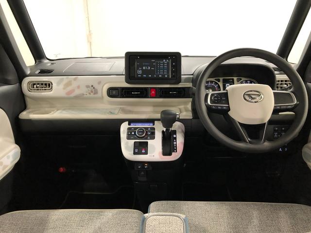 ムーヴキャンバスストライプスＧ　走行２８８３キロ／夢国ストライプ／マット１年保証距離無制限　走行距離２８８３キロ　ディスプレイオーディオ　パノラマモニター　純正マット　サイドエアバッグ　ＬＥＤヘッドランプ　アイドリングストップ　シートヒーター　両側電動スライドドア（埼玉県）の中古車