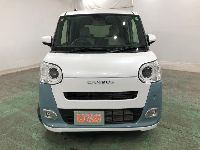 ムーヴキャンバスストライプスＧ　走行７７７９キロ／シートヒーター／マット１年保証距離無制限　走行距離７７７９キロ　純正マット　サイドエアバッグ　ＬＥＤヘッドランプ　アイドリングストップ　シートヒーター　両側電動スライドドア　プッシュボタンスタート　オート格納式ドアミラー（埼玉県）の中古車