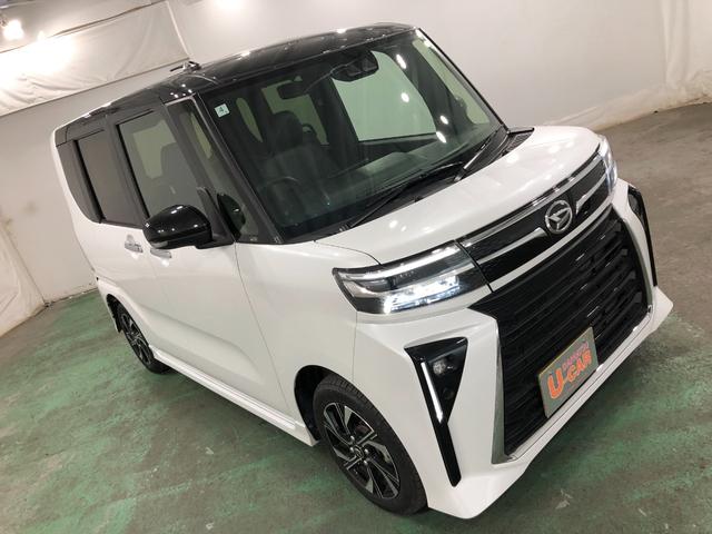 タントカスタムＸ　走行３４７３キロ／ディスプレイオーディオ一年保証・走行距離無制限走行３４７３キロ　サイドエアバック　クリアランスソナー　オートマチックハイビーム　オートライト　ＬＥＤヘッドライト　ベンチシート　シートヒーター　両側電動スライドドア（埼玉県）の中古車