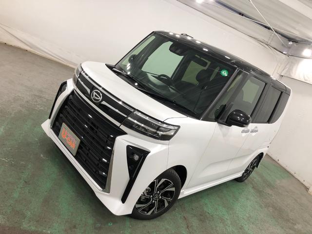 タントカスタムＸ　走行３４７３キロ／ディスプレイオーディオ一年保証・走行距離無制限走行３４７３キロ　サイドエアバック　クリアランスソナー　オートマチックハイビーム　オートライト　ＬＥＤヘッドライト　ベンチシート　シートヒーター　両側電動スライドドア（埼玉県）の中古車