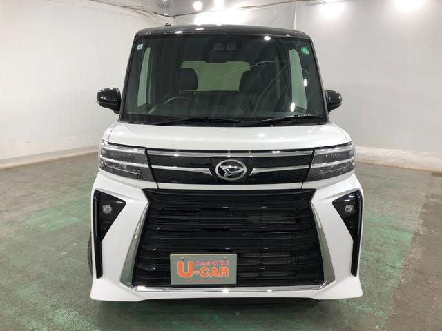 タントカスタムＸ　走行３４７３キロ／ディスプレイオーディオ一年保証・走行距離無制限走行３４７３キロ　サイドエアバック　クリアランスソナー　オートマチックハイビーム　オートライト　ＬＥＤヘッドライト　ベンチシート　シートヒーター　両側電動スライドドア（埼玉県）の中古車