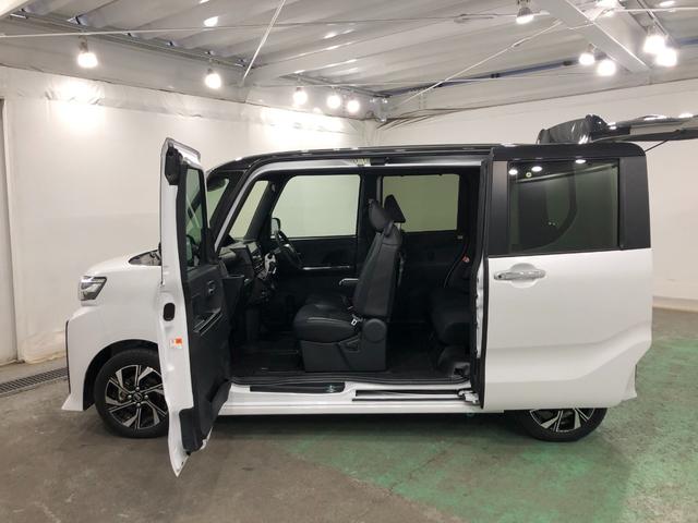 タントカスタムＸ　走行３４７３キロ／ディスプレイオーディオ一年保証・走行距離無制限走行３４７３キロ　サイドエアバック　クリアランスソナー　オートマチックハイビーム　オートライト　ＬＥＤヘッドライト　ベンチシート　シートヒーター　両側電動スライドドア（埼玉県）の中古車