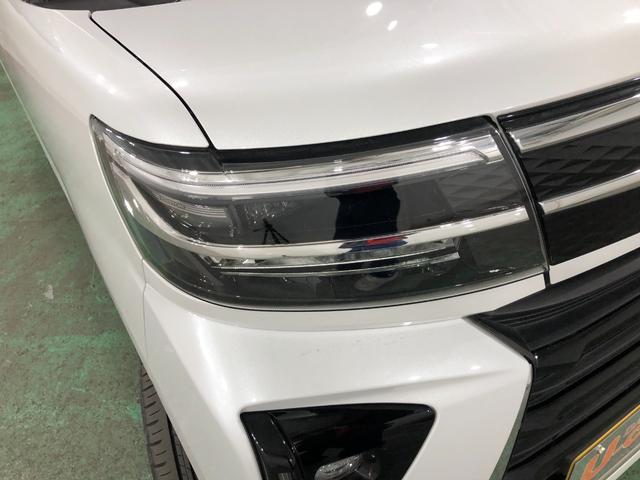 タントカスタムＸ　走行３４７３キロ／ディスプレイオーディオ一年保証・走行距離無制限走行３４７３キロ　サイドエアバック　クリアランスソナー　オートマチックハイビーム　オートライト　ＬＥＤヘッドライト　ベンチシート　シートヒーター　両側電動スライドドア（埼玉県）の中古車