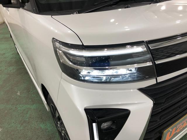 タントカスタムＸ　走行３４７３キロ／ディスプレイオーディオ一年保証・走行距離無制限走行３４７３キロ　サイドエアバック　クリアランスソナー　オートマチックハイビーム　オートライト　ＬＥＤヘッドライト　ベンチシート　シートヒーター　両側電動スライドドア（埼玉県）の中古車