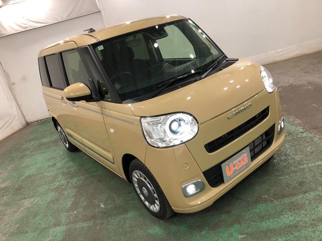 ムーヴキャンバスセオリーGターボ 走行3600キロナビ/全周囲カメラ一年保証・走行距離無制限走行3600キロ フルセグナビ ブルートゥース 全周囲カメラ クリアランスソナー オートライト LEDヘッドライト シートヒーター 両側電動スライドドア(埼玉県)の中古車