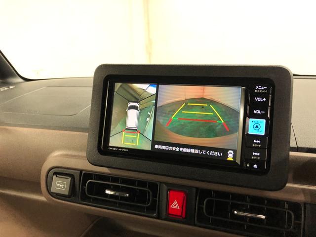 ムーヴキャンバスセオリーGターボ 走行3600キロナビ/全周囲カメラ一年保証・走行距離無制限走行3600キロ フルセグナビ ブルートゥース 全周囲カメラ クリアランスソナー オートライト LEDヘッドライト シートヒーター 両側電動スライドドア(埼玉県)の中古車