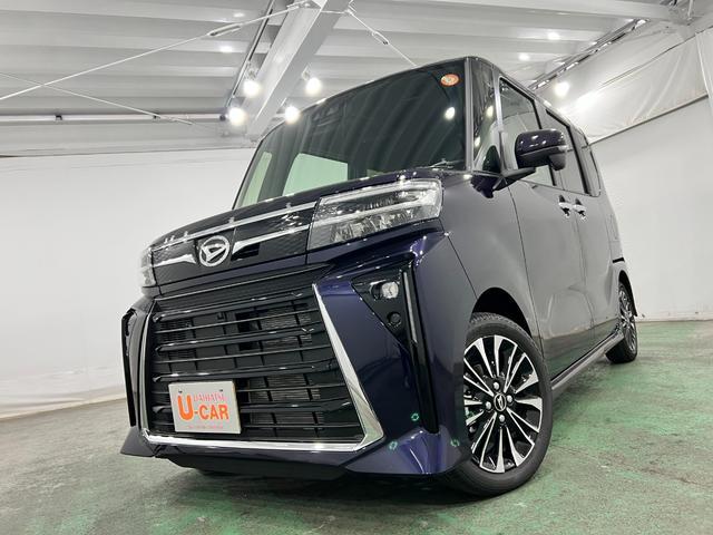 タントカスタムRS 走行1402キロ/ターボ 後期型ETC 一年保証・走行距離無制限 走行1402キロ クルーズコントロール サイドエアバック クリアランスソナー オートライト LEDヘッドライト ベンチシート シートヒーター 両側電動スライドドア(埼玉県)の中古車