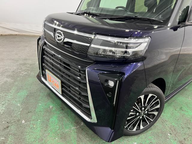 タントカスタムRS 走行1402キロ/ターボ 後期型ETC 一年保証・走行距離無制限 走行1402キロ クルーズコントロール サイドエアバック クリアランスソナー オートライト LEDヘッドライト ベンチシート シートヒーター 両側電動スライドドア(埼玉県)の中古車