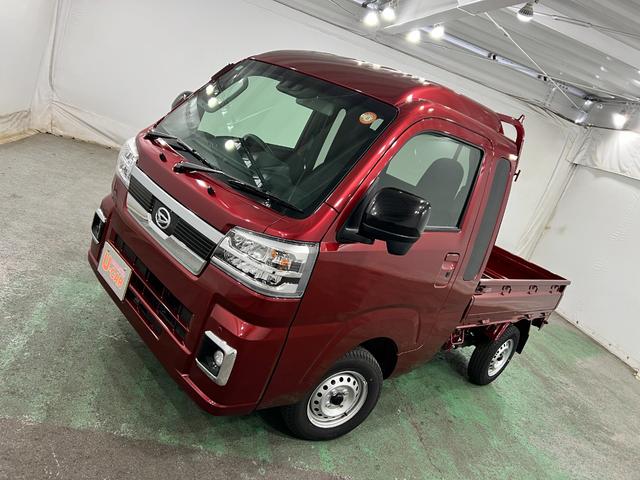 ハイゼットトラックジャンボエクストラ 走行2998キロ/LEDヘッドライト2WD CVT 一年保証・走行距離無制限 スマートキー プッシュスタートエンジン 走行2998キロ オートマチックハイビーム オートライト LEDヘッドライト アイドリングストップ(埼玉県)の中古車