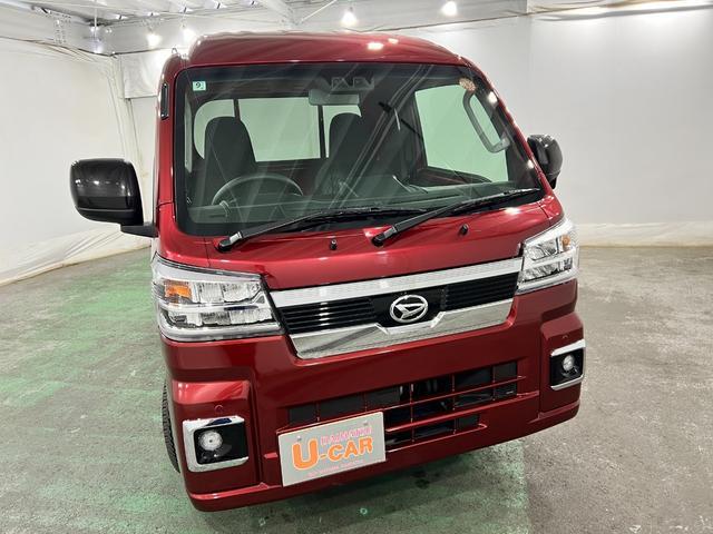 ハイゼットトラックジャンボエクストラ 走行2998キロ/LEDヘッドライト2WD CVT 一年保証・走行距離無制限 スマートキー プッシュスタートエンジン 走行2998キロ オートマチックハイビーム オートライト LEDヘッドライト アイドリングストップ(埼玉県)の中古車