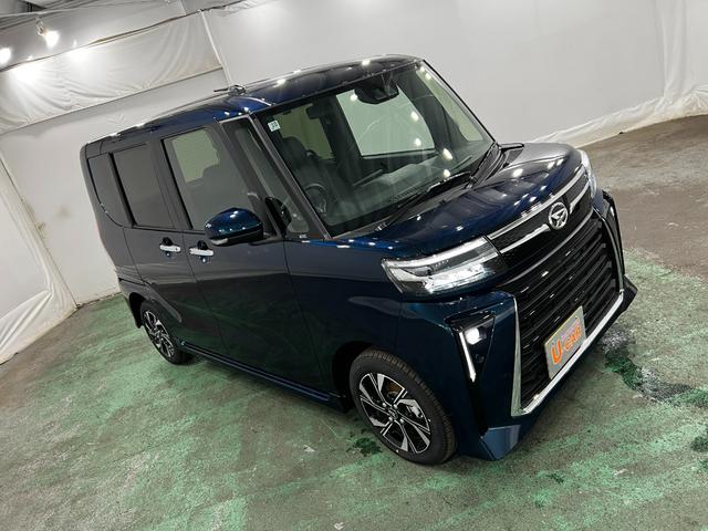 タントカスタムX 走行976キロ/9インチディスプレイオーディオ1年保証距離無制限 走行976キロ ディスプレイオーディオ バックカメラ ブルートゥース 純正マット サイドエアバッグ LEDヘッドランプ アイドリングストップ シートヒーター 両側電動スライドドア(埼玉県)の中古車