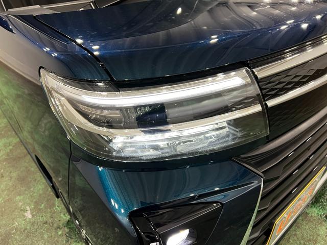 タントカスタムX 走行976キロ/9インチディスプレイオーディオ1年保証距離無制限 走行976キロ ディスプレイオーディオ バックカメラ ブルートゥース 純正マット サイドエアバッグ LEDヘッドランプ アイドリングストップ シートヒーター 両側電動スライドドア(埼玉県)の中古車