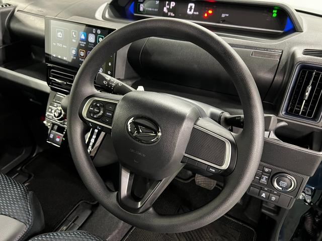 タントカスタムX 走行976キロ/9インチディスプレイオーディオ1年保証距離無制限 走行976キロ ディスプレイオーディオ バックカメラ ブルートゥース 純正マット サイドエアバッグ LEDヘッドランプ アイドリングストップ シートヒーター 両側電動スライドドア(埼玉県)の中古車