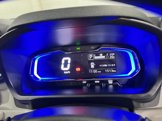 ミライースＸ　ＳＡIII　走行１５１３キロ／ＬＥＤヘッドライト一年保証・走行距離無制限　走行１５１３キロ　助手席エアバック　オートライト　オートマチックハイビーム　クリアランスソナー　アイドリングストップ（埼玉県）の中古車