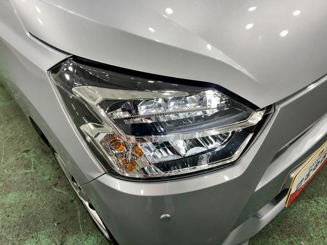 ミライースＸ　ＳＡIII　走行１５１３キロ／ＬＥＤヘッドライト一年保証・走行距離無制限　走行１５１３キロ　助手席エアバック　オートライト　オートマチックハイビーム　クリアランスソナー　アイドリングストップ（埼玉県）の中古車