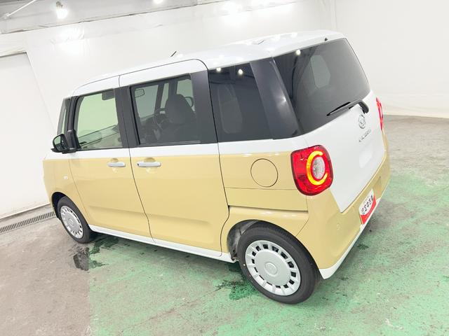 ムーヴキャンバスストライプスX 走行1557キロ/両側電動スライドドア1年保証距離無制限 走行距離1557キロ 純正マット サイドエアバッグ オートライト アイドリングストップ 両側電動スライドドア オート格納式ドアミラー キーフリー(埼玉県)の中古車