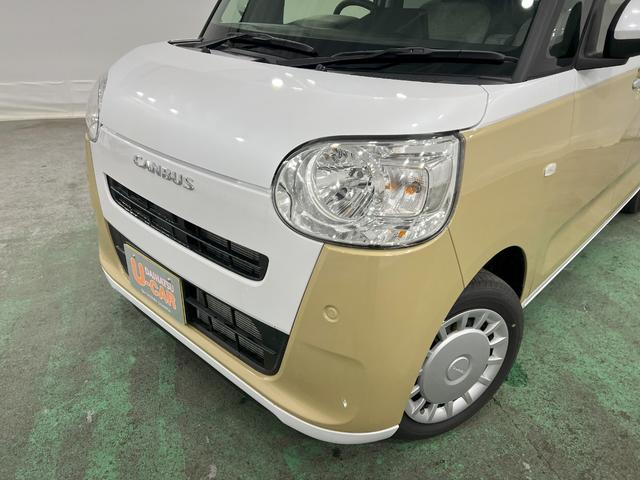 ムーヴキャンバスストライプスX 走行1557キロ/両側電動スライドドア1年保証距離無制限 走行距離1557キロ 純正マット サイドエアバッグ オートライト アイドリングストップ 両側電動スライドドア オート格納式ドアミラー キーフリー(埼玉県)の中古車