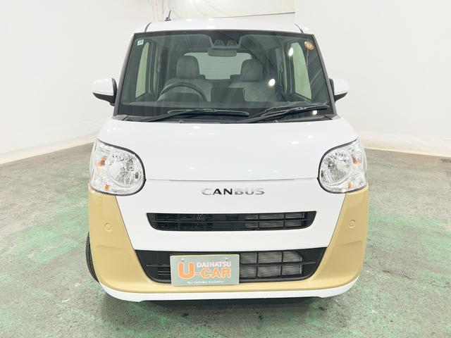 ムーヴキャンバスストライプスX 走行1557キロ/両側電動スライドドア1年保証距離無制限 走行距離1557キロ 純正マット サイドエアバッグ オートライト アイドリングストップ 両側電動スライドドア オート格納式ドアミラー キーフリー(埼玉県)の中古車