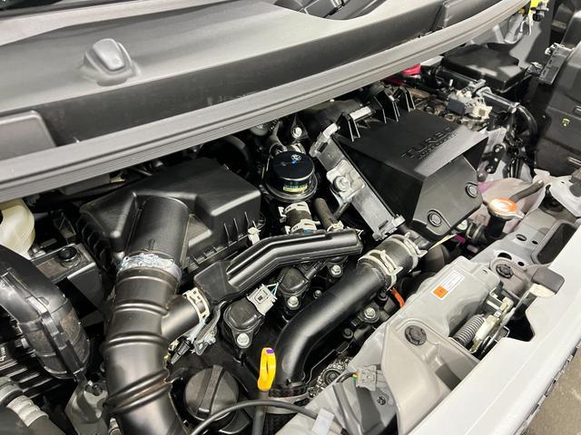 ムーヴキャンバスストライプスGターボ 走行1049キロ/クリアランスソナー一年保証・走行距離無制限 走行1049キロ サイドエアバック クリアランスソナー オートマチックハイビーム オートライト LEDヘッドライト ベンチシート シートヒーター 両側電動スライドドア(埼玉県)の中古車