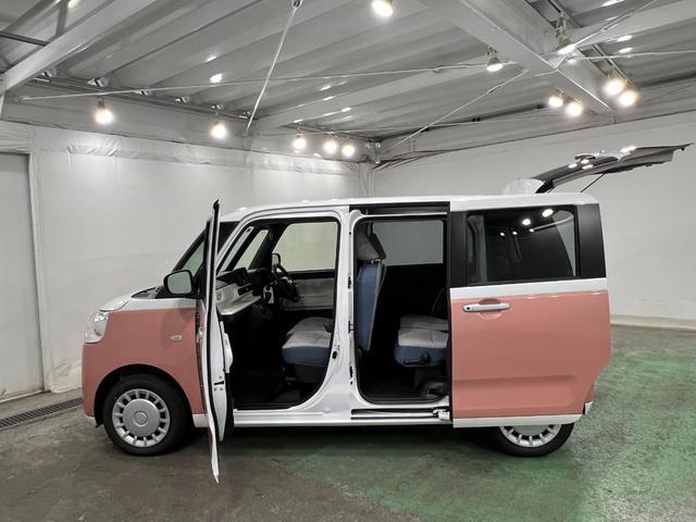 ムーヴキャンバスストライプスX 走行1028キロ/両側パワスラドア禁煙 車検R10.10 プッシュスタートエンジン スマートキー 1年保証・走行距離無制限 新車保障継承 スマアシ クリアランスソナー オートマチックハイビーム オートライト ベンチシート(埼玉県)の中古車