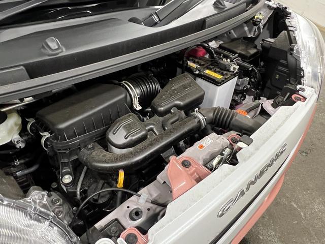 ムーヴキャンバスストライプスX 走行1028キロ/両側パワスラドア禁煙 車検R10.10 プッシュスタートエンジン スマートキー 1年保証・走行距離無制限 新車保障継承 スマアシ クリアランスソナー オートマチックハイビーム オートライト ベンチシート(埼玉県)の中古車