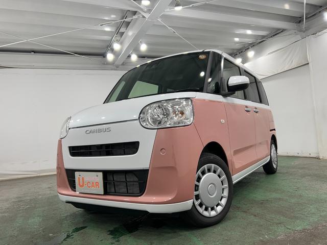 ムーヴキャンバスストライプスX 走行1028キロ/両側パワスラドア禁煙 車検R10.10 プッシュスタートエンジン スマートキー 1年保証・走行距離無制限 新車保障継承 スマアシ クリアランスソナー オートマチックハイビーム オートライト ベンチシート(埼玉県)の中古車