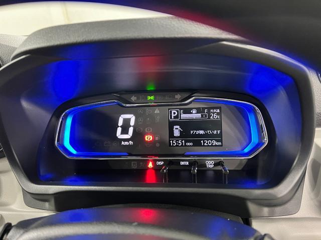 ミライースＸ　ＳＡIII　走行１２０９キロ／クリアランスソナー一年保証・走行距離無制限　走行１２０９キロ　運転席助手席エアバック　オートライト　オートマチックハイビーム　クリアランスソナー　アイドリングストップ（埼玉県）の中古車