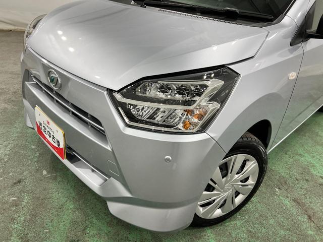 ミライースＸ　ＳＡIII　走行１２０９キロ／クリアランスソナー一年保証・走行距離無制限　走行１２０９キロ　運転席助手席エアバック　オートライト　オートマチックハイビーム　クリアランスソナー　アイドリングストップ（埼玉県）の中古車