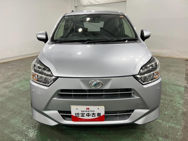 ミライースＸ　ＳＡIII　走行１２０９キロ／クリアランスソナー一年保証・走行距離無制限　走行１２０９キロ　運転席助手席エアバック　オートライト　オートマチックハイビーム　クリアランスソナー　アイドリングストップ（埼玉県）の中古車
