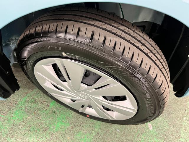 ミライースＸ　ＳＡIII　走行２９９キロ／ＬＥＤヘッドライト一年保証・走行距離無制限　走行２９９キロ　助手席エアバック　オートライト　オートマチックハイビーム　クリアランスソナー　アイドリングストップ（埼玉県）の中古車