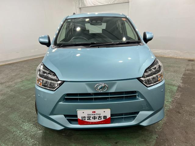 ミライースＸ　ＳＡIII　走行２９９キロ／ＬＥＤヘッドライト一年保証・走行距離無制限　走行２９９キロ　助手席エアバック　オートライト　オートマチックハイビーム　クリアランスソナー　アイドリングストップ（埼玉県）の中古車