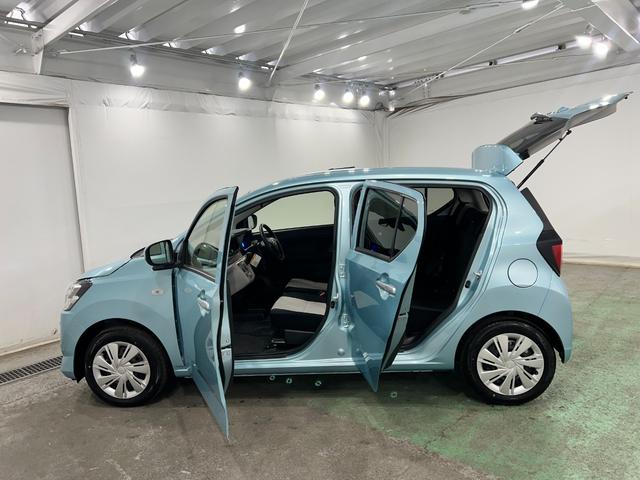 ミライースＸ　ＳＡIII　走行２９９キロ／ＬＥＤヘッドライト一年保証・走行距離無制限　走行２９９キロ　助手席エアバック　オートライト　オートマチックハイビーム　クリアランスソナー　アイドリングストップ（埼玉県）の中古車