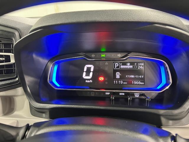 ミライースＸ　ＳＡIII　走行１９６６キロ／ＬＥＤヘッドライト一年保証・走行距離無制限　走行１９６６キロ　助手席エアバック　オートライト　オートマチックハイビーム　クリアランスソナー　アイドリングストップ（埼玉県）の中古車