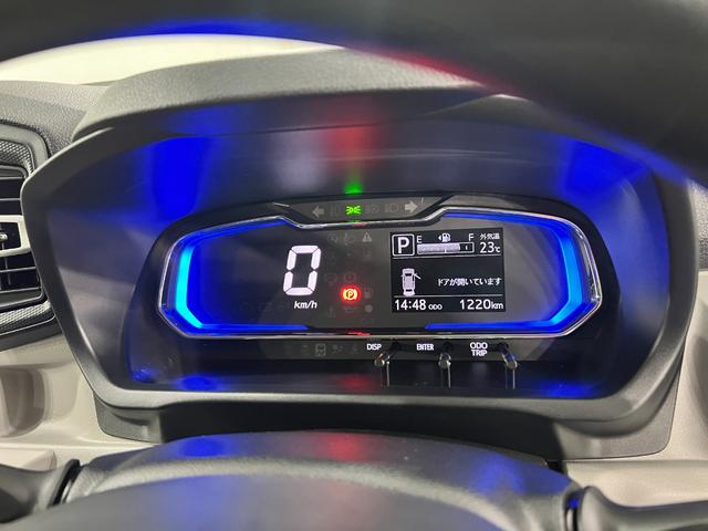 ミライースＸ　ＳＡIII　走行１２２０キロ／ＬＥＤヘッドライト一年保証・走行距離無制限　走行１２２０キロ　助手席エアバック　オートライト　オートマチックハイビーム　クリアランスソナー　アイドリングストップ（埼玉県）の中古車