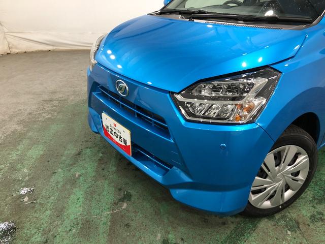 ミライースＸ　ＳＡIII　走行４０７キロ／クリアランスソナー一年保証・走行距離無制限　走行４０７キロ　助手席エアバック　オートライト　オートマチックハイビーム　クリアランスソナー　アイドリングストップ（埼玉県）の中古車