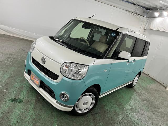ムーヴキャンバスＸメイクアップリミテッド　ＳＡIII　走行１．７万キロワンオーナー　点検記録簿あり　１年保証距離無制限　純正フルセグナビ　パノラマモニター　純正マット　サイドエアバッグ　アイドリングストップ　両側電動スライドドア　オート格納式ドアミラー（埼玉県）の中古車