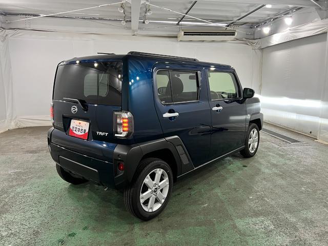 タフトＧ　走行２５５１キロＬＥＤヘッドランプ／シートヒーター元当社社用車　１年保証距離無制限　走行距離２５５１キロ　汎用フロアマット　サイドエアバッグ　ＬＥＤヘッドランプ　アイドリングストップ　シートヒーター　オート格納式ドアミラー　電動パーキングブレーキ（埼玉県）の中古車