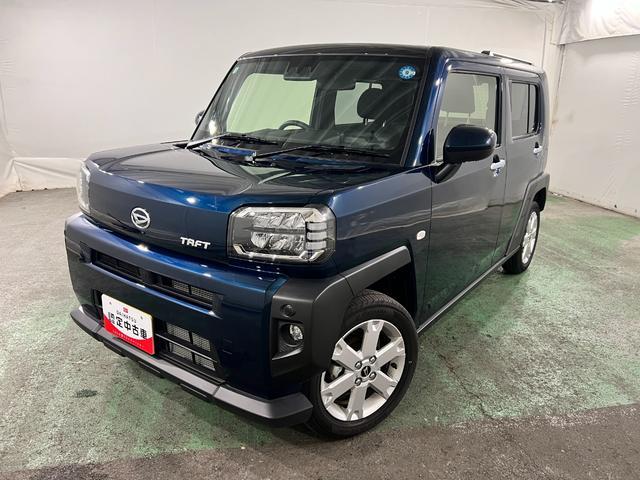 タフトＧ　走行２５５１キロＬＥＤヘッドランプ／シートヒーター元当社社用車　１年保証距離無制限　走行距離２５５１キロ　汎用フロアマット　サイドエアバッグ　ＬＥＤヘッドランプ　アイドリングストップ　シートヒーター　オート格納式ドアミラー　電動パーキングブレーキ（埼玉県）の中古車
