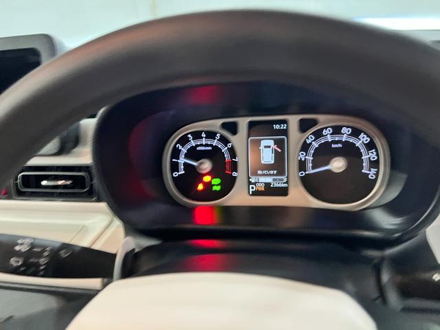 ムーヴキャンバスストライプスG 走行2366キロ/LEDヘッドランプ/マット禁煙車 ワンオーナー 1年保証距離無制限 新車保障継承 走行距離2366キロ 純正マット サイドエアバッグ LEDヘッドランプ アイドリングストップ シートヒーター 両側電動スライドドア(埼玉県)の中古車