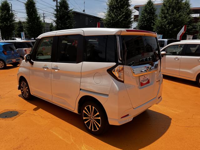 トールカスタムＧ　ターボ保証　新車保証・まごころ保証　１年間・走行距離無制限付き（東京都）の中古車