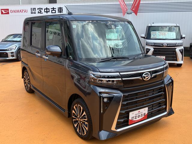 タントカスタムＲＳ保証　新車保証・まごころ保証　１年間・走行距離無制限付き（東京都）の中古車