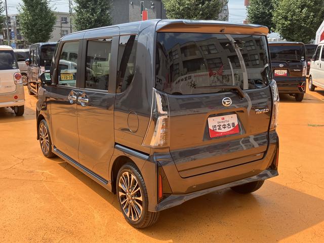 タントカスタムＲＳ保証　新車保証・まごころ保証　１年間・走行距離無制限付き（東京都）の中古車