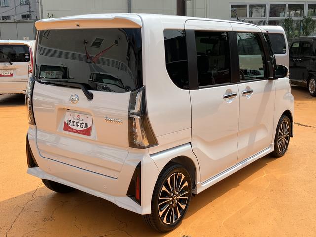 タントカスタムＲＳ保証　新車保証・まごころ保証　１年間・走行距離無制限付き（東京都）の中古車
