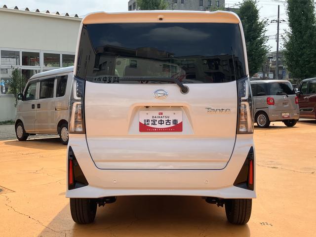 タントカスタムＲＳ保証　新車保証・まごころ保証　１年間・走行距離無制限付き（東京都）の中古車