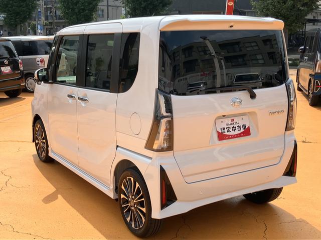 タントカスタムＲＳ保証　新車保証・まごころ保証　１年間・走行距離無制限付き（東京都）の中古車